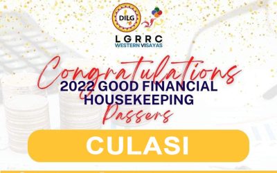 PASSER OF THE 2022 GOOD FINANCIAL HOUSEKEEPING